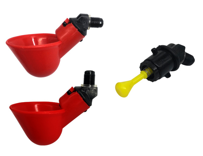Animal Farm Tools Automatic Chicken Bird Coop Poultry Water Drinking Bowl Πλαστικό Chicken Chick Fowl Nipple Drinker Drinker 3
