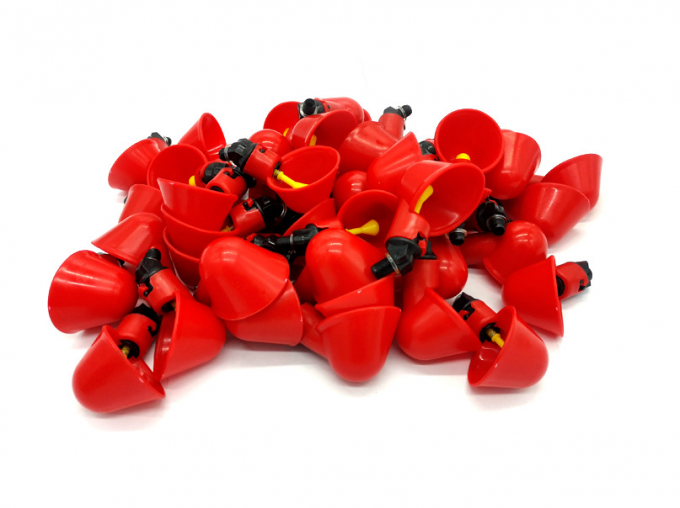 Animal Farm Tools Automatic Chicken Bird Coop Poultry Water Drinking Bowl Πλαστικό Chicken Chick Fowl Nipple Drinker Drinker 4