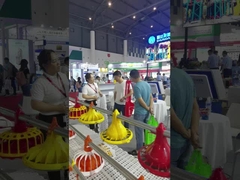 Αυτόματη συσκευή τροφοδοτών πουλερικών με το πλαστικό υλικό ποσού σίτισης 1-99g