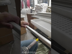 διπλός πότης θηλών κλειδαριών φτερών δίδυμος για την κατανάλωση κοτόπουλου ορτυκιών πουλιών στρώματος σχαρών πουλερικών